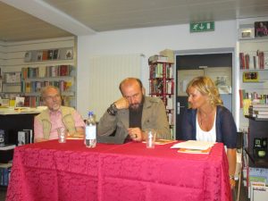 Josef Weiss, Davide Rondoni, Elisabetta Motta-presso Libreria il Ponte in Mendrisio