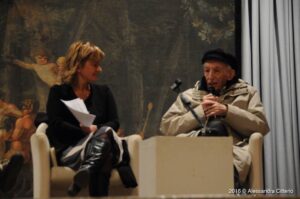 Elisabetta Motta intervista Franco Loi - Teatrino della Villa Reale di Monza, marzo 2016