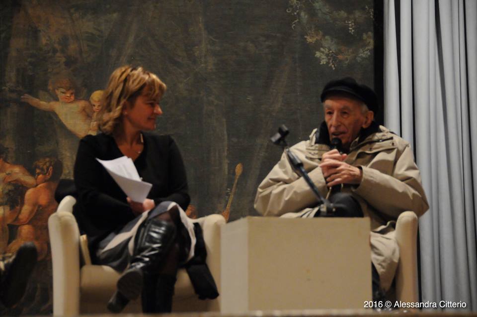 Elisabetta Motta intervista Franco Loi - Teatrino della Villa Reale di Monza, marzo 2016