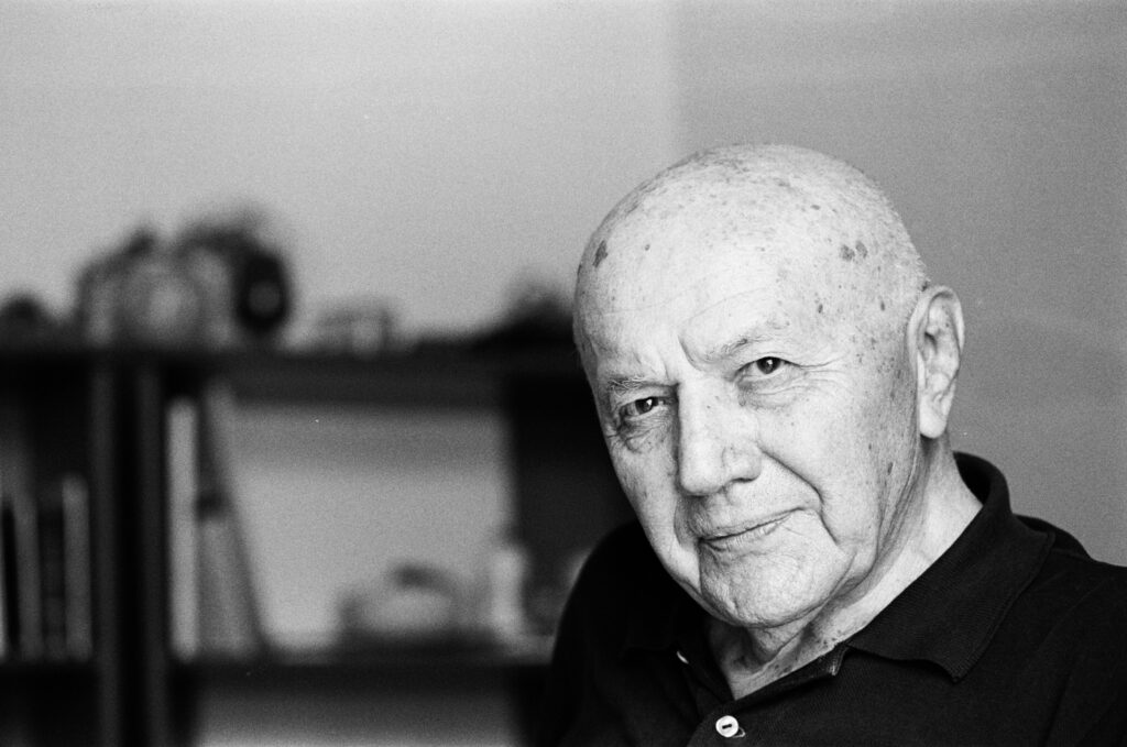 Giampiero Neri scatto di Daniele Ferroni